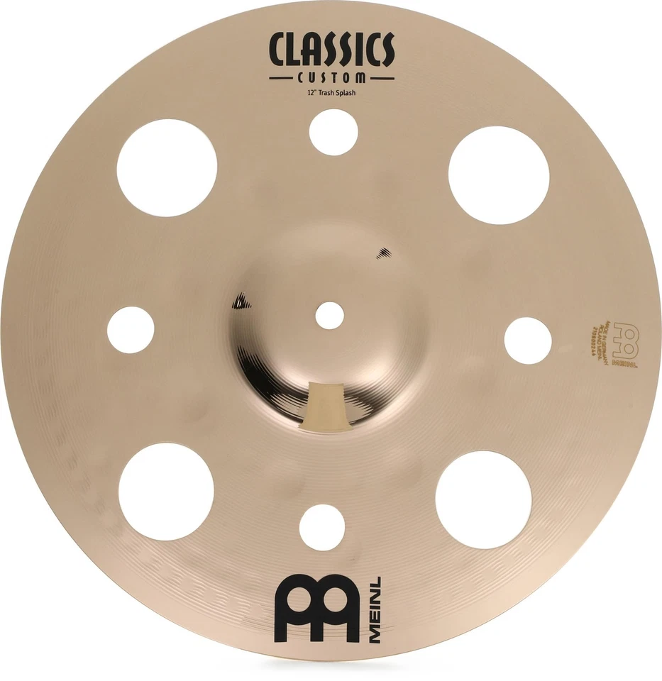 Meinl Cymbals 12 英寸经典定制垃圾溅钹(2 件装)套装 — 第 1/1 张图片