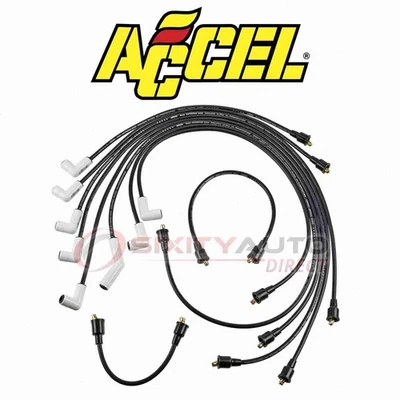 ACCEL Spark Plug Wire Set for 1967-1971 Plymouth GTX 6.3L 7.2L V8 - Ignition ol Foto 1 de 4
