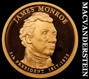 Dólar presidencial James Monroe 2008-S - Elección gema prueba brillante #E6716 - Imagen 1 de 2