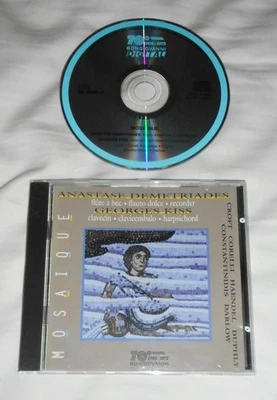 CROFT - HANDEL - DUPHLY - ETC: Flute Sonatas - Etc. CD 1995 Bongiovanni ITALY Foto 1 de 2