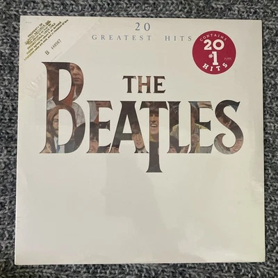 The Beatles Lp SEALED  20 Greatest Hits 1982 New Promo  Copy - Image 1 of 3