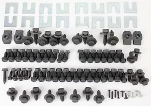 66 1966 Olds Cutlass F85 442 Front End Hood Fender Sheetmetal Bolt Fastener Kit  - Foto 1 di 3