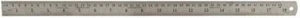 DURATOOL - 18" (450mm) Stainless Steel Ruler with Metric/Imperial Marking, Satin - Picture 1 of 1