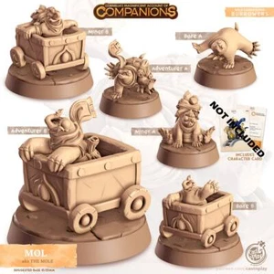 Maulwurf Miniaturen von Castnplay, Dnd Miniatur / Tabletop Miniaturhöhle - Bild 1 von 1