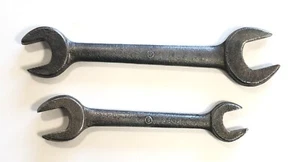 Juego de dos llaves de extremo abierto McKaig-Hatch MH de 3/8 a 9/16" de colección EE. UU. - Imagen 1 de 4