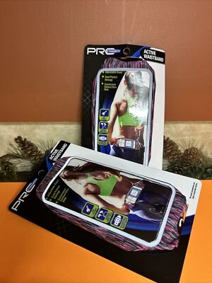 PRO Strength Active Waistband Smartphone Holder Lot of 2 Multi-Color NEW - Image 1 of 3