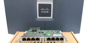 Cisco EHWIC-D-8ESG 8 Ports Gigabit Ethernet High-Speed WAN Interface Card EHWIC - Image 1 of 4