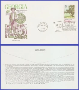 USA4 #2339 U/A ARTMASTER FDC Georgia - Bild 1 von 1