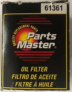 Parts Master - 61361 Oil Filter - "Quality Replacement Parts" - Brand New - Picture 1 of 6