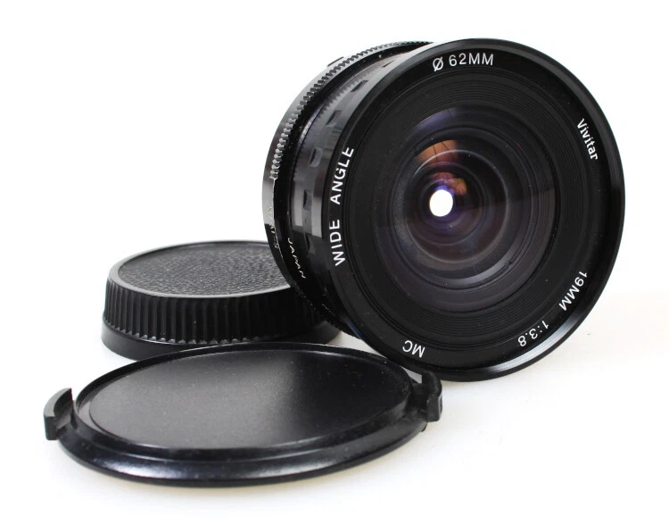 Vivitar 19mm f/3.8 Nikon AIS Mount Manual Focus Lens for Nikon SLRs   DSLRs - Image 1 of 1