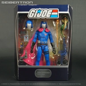 COBRA COMMANDER GI Joe Super7 Ultimates 7" action figure 2023 New - Picture 1 of 17