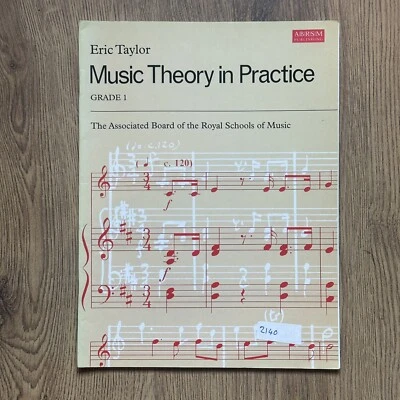 ABRSM Music Theory in Practise Grade 1 by Eric Taylor Piano Theory Sheet Music - Image 1 of 4