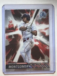 2024 Bowman Draft: Braden Montgomery #PP-5 Plasma Power Refractor Insert Card - Picture 1 of 2