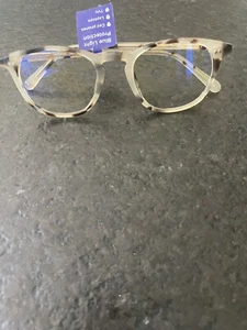 Diff EYEWEAR Jaxson Blue Light Glasses BONE Tortoise CT-BB59 49-21 145m - Picture 1 of 6