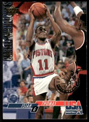 1994 Upper Deck USA #69 Isiah Thomas - Image 1 of 2