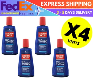 Schwarzkopf Seborin Aktiv Hair Tonic 300ml ( 4 UNITS ) FAST SHIP - Picture 1 of 6