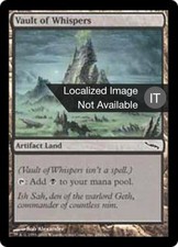 1X Vault of Whispers Mirrodin SP Italian MTG CARD