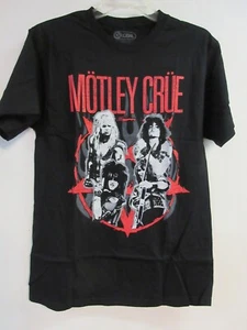 MOTLEY CRUE OFFICIAL MERCH 2022 BAND CONCERT MUSIC T-SHIRT MEDIUM - Picture 1 of 3