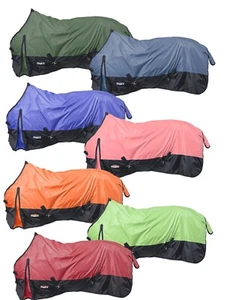 Horse Sheet - 420Denier - Water Repellent - 60" to 84" - 7 Colors - Picture 1 of 8