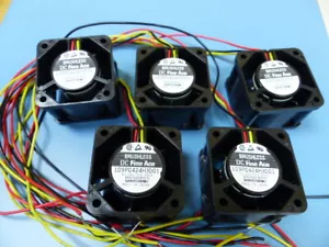 Sanyodenki 109P0424H3D01 Qty of 5 per Lot Fan Tubeaxial 24VDC Square - 40mm L x - Picture 1 of 3