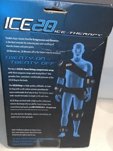 BOWNET ICE20 DOPPIA CAVIGLIA GHIACCIO COMPRESSIONE WRAP GHIACCIO-DBL-CAVIGLIA - Foto 1 di 12