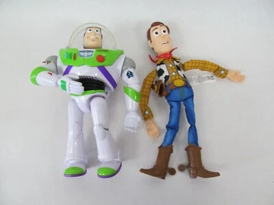 Pixar Toy Story Buzz Lighter and Woody Action Figures Toys Dolls - Изображение 1 из 2