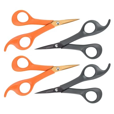Micro-Tip Scissors, Precision Titanium Blades, 6 Inch Craft Detail Scissors I... - Image 1 of 4