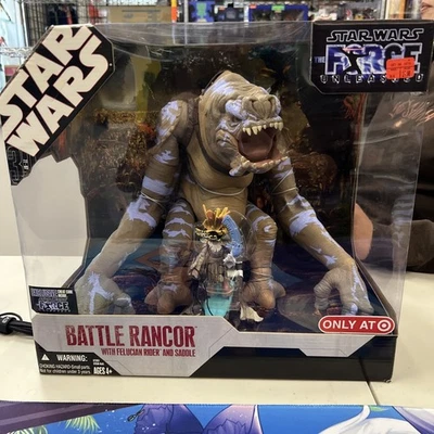 Star Wars - Battle Rancor & Felucian - The Force Unleashed - Target - 2007 - NEW - Image 1 of 4