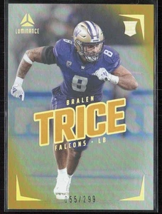 2024 Luminance Bralen Trice Rookie Yellow /299 - Picture 1 of 2