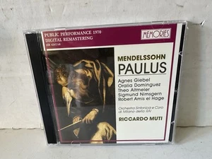 2 CD Set Mendelssohn Paulus Riccardo Muti 15. Dezember 1970 Milano Mailand Italien - Bild 1 von 5