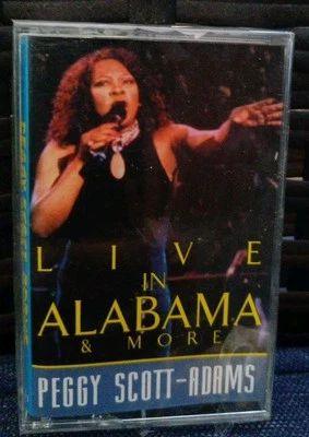 Peggy Scott-Adams - Live In Alabama & More Cassette Album Funk / Soul New Sealed - Image 1 of 3