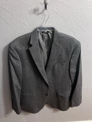 Blazer Jos A Bank Para Hombre Talla 42S Gris Carbón Lana Mezcla Cachemira Abrigo Deportivo Foto 1 de 4