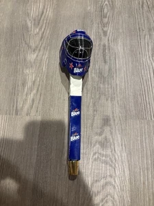 Labatt Blue Beer Tap Handle Hockey Stick Goalie Helmet Mask Hard To Find - Picture 1 of 6