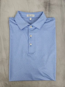 Camiseta polo Peter Millar Liberty azul North Flight Performance MF24EK24S grande - Imagen 1 de 11
