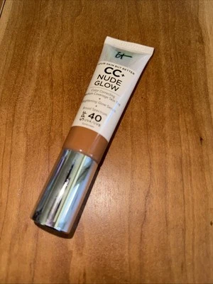 IT COSMETICS CC+ NUDE GLOW MEDIUM COVERAGE SKIN TINT SPF40 NEUTRAL RICH 1.08 - Image 1 of 2
