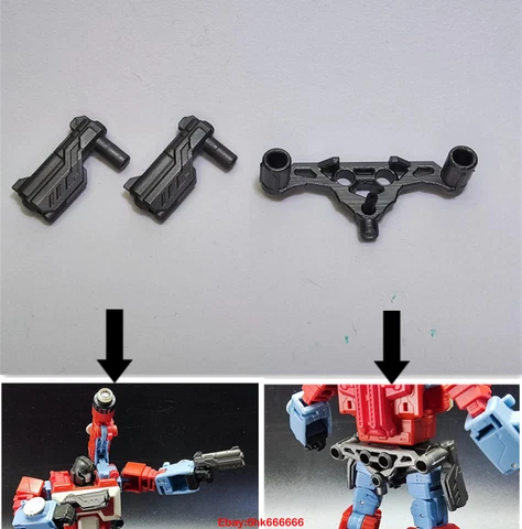 BDT 3D DIY Multipurpose Dual Gun Weapon Upgrade Kit For SS86 Perceptor in stock Cover