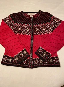 Nomadic Traders Cardigan Sweater, ramie cotton, womens size small, vintage - Picture 1 of 4