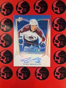 2021-22 Alex Newhook SPX Rookie Signatures Auto RC # SPXR-AN UD Upper Deck - Picture 1 of 2