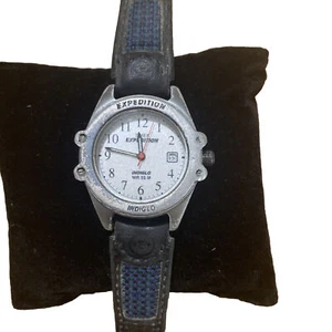 Reloj Timex Expedition Mujer Tono Plateado Indiglo 50M De Colección Batería Nueva Dura TIEMPO - Imagen 1 de 9