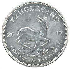 Better Date 2017 South Africa 1 Krugerrand 1 Oz. Silver World Coin- Silver *878