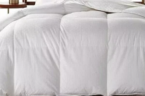 Couette double poids moyen duvet d'oie blanc européen Hotel Collection neuve - Photo 1/7