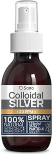 Argento Colloidale Spray Puro 20 PPM 125Ml | 100% Naturale | per L'Uomo E Gli An - Foto 1 di 12