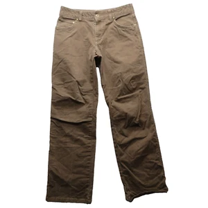 Eddie Bauer Durable 34X34 Actual 33X32 Brown Construction Rappel Canvas Pants - Picture 1 of 13