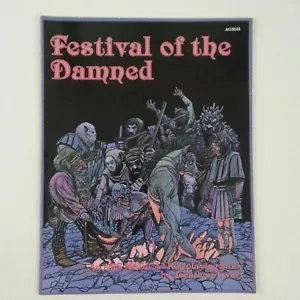 1991 Festival der Verdammten An Ars Magica Rollenspielgeschichte Atlas Games AG3035 - Bild 1 von 6