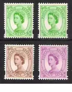 GB 1998 sg2031 2031ea 2032 2033 Wilding Definitive Booklet Stamps Set MNH - Bild 1 von 1
