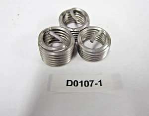 3/4-10 Helicoil Free Running  Insert 3pc Lot .62" long D0107-1 "F - Picture 1 of 4
