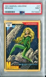 Impel Marvel Universe Meggan #37 1991 clasificado PSA 9 superhéroes como nuevo - Imagen 1 de 1