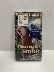 Jungle Book ~ Rudyard Kipling's 1942 VHS Rare Brand New Sealed "FREE SHIPPING" - Picture 1 of 4