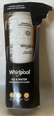 Genuine Whirlpool Filter 4 Ice/Water Refrigerator WHR4RXD1 – BRAND NEW! SEALED - Image 1 of 3