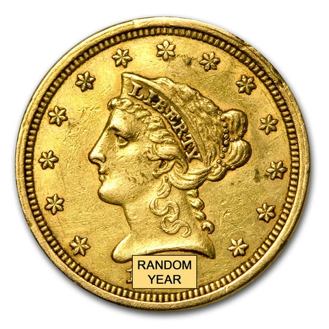 $2.50 Liberty Gold Quarter Eagle (Cleaned) Cover